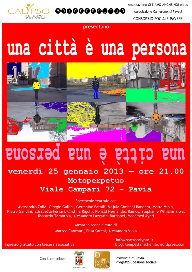 UNA CITTA' E' UNA PERSONA