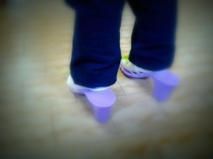 nel gioco posso fingere...anche di essere grande.